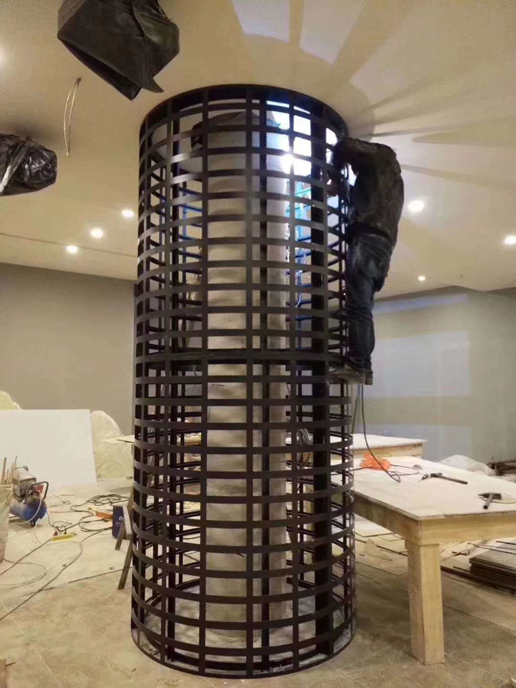 LED圆柱屏钢结构 LED圆柱屏钢结构