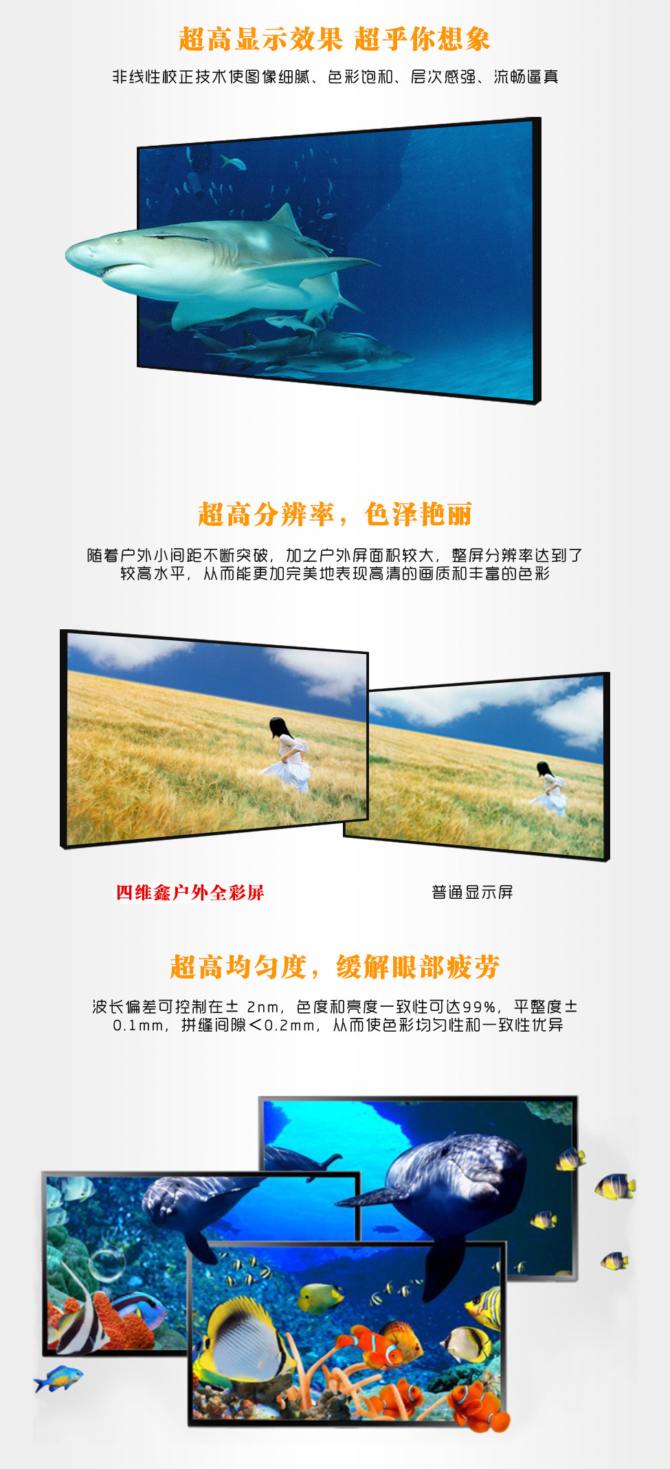 四维鑫光电P3户外显示屏优势