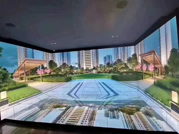 沉浸式led显示屏无缝拼接,画面非常完整