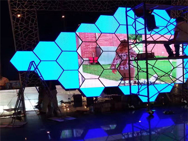 LED六边形屏